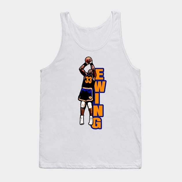 Knicks Ewing 33 Tank Top by Gamers Gear